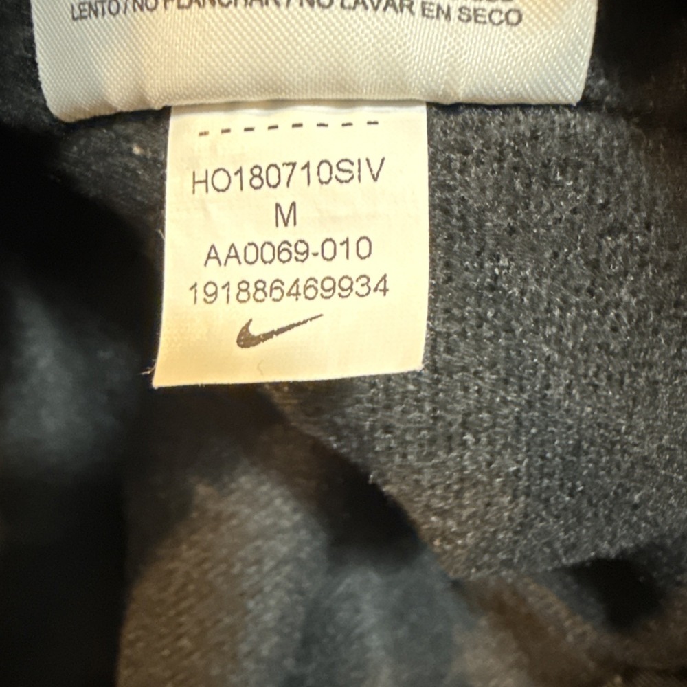 Nike Coat Jacket #AA0069-010 Boys Size Medium Black & Gray - Picture 6 of 6